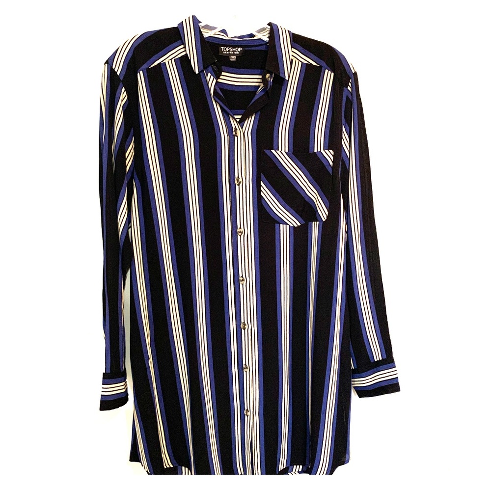 Top shop Trendy oversized button down top